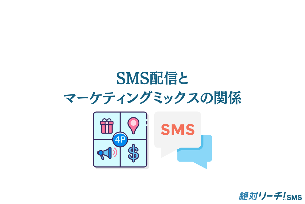 SMS配信とマーケティングミックスの関係